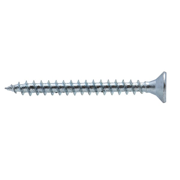 VISSAL - Vis à bois tête fraisée PZ zinguée Viswood filet total 4x16 mm (x100 vis) - large