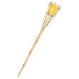 ATMOSPHERA - Torche bougie parfumée bambou - Citronnelle - Jaune - 110g - vignette