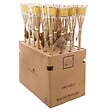 ATMOSPHERA - Torche bougie parfumée bambou - Citronnelle - Jaune - 110g - vignette