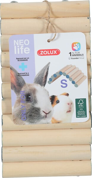 ZOLUX - Pont bois neolife taille s - large