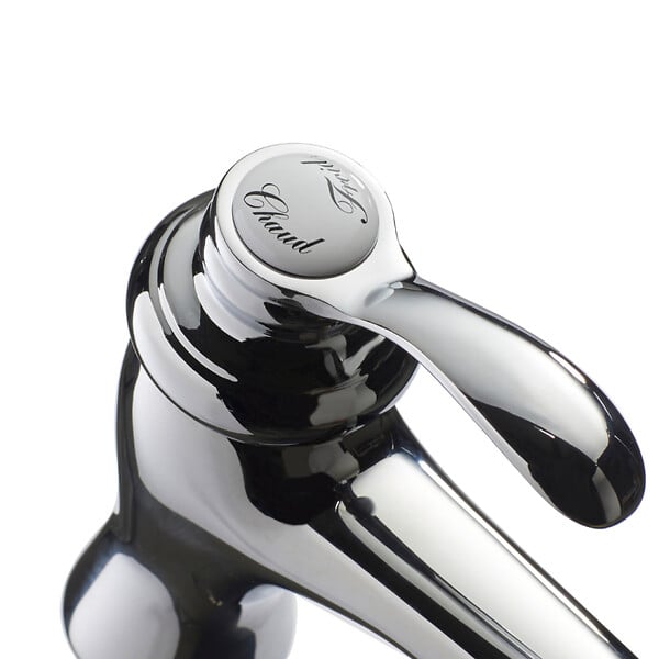 PLANETE BAIN - Mitigeur lavabo rétro chromé avec bonde H 17 cm - Oxford 2 - large