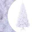 VIDAXL - vidaXL Arbre de Noël artificiel avec branches épaisses blanc 240cm PVC - vignette