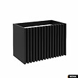OTITEC - Meuble sous vasque - version portes | NOVA | NOIR | 80 x 56 x 45 cm - vignette