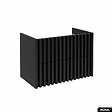 OTITEC - Meuble sous vasque - version tiroirs | NOVA | NOIR | 80 x 56 x 45 cm - vignette