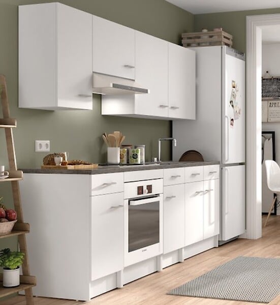 GRUPOALVIC - Meuble pour hotte cuisine Laura - 1 porte - L60cm - large