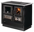 JUSTUS - Cuisinière à bois - Rustico-90 2.0 - Noir - 7kW - vignette