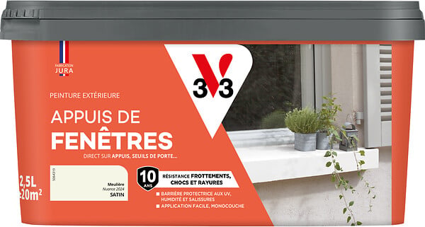 V33 PEINTURE - Peinture Appui de fenêtres meulière 2,5 L - large