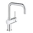GROHE - Mitigeur évier - monocommande - bec U - Minta - 32488000 - Grohe - vignette