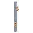 ATMOSPHERA - Bougie décorative bâton - Paraffine - Bleu Orage - H26cm - vignette