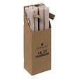 ATMOSPHERA - Bougie bâton paraffine Demi Taupe 26cm - vignette