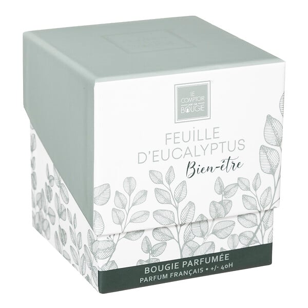 ATMOSPHERA - Bougie parfumée - Verre - Maël - Vert - 190g - large
