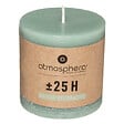 ATMOSPHERA - Bougie ronde Olia vert eucalyptus - Paraffine - 25h - vignette