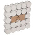 ATMOSPHERA - Bougies chauffe-plat en cire blanche - Lot de 50 - Durée 4h - vignette