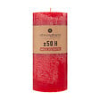 ATMOSPHERA - Bougie cylindrique - Cire - Olia - Rouge - 50h - vignette