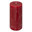 ATMOSPHERA - Bougie cylindrique - Cire - Olia - Rouge - 50h - vignette