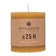 ATMOSPHERA - Bougie cylindrique - Olia - Jaune - 220g - vignette