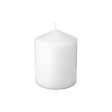 ATMOSPHERA - Bougie ronde blanche Many - Cire - 7x9cm - 18 h - vignette
