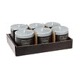 ATMOSPHERA - Bougie cylindrique paraffine Olia Beige 25h - vignette