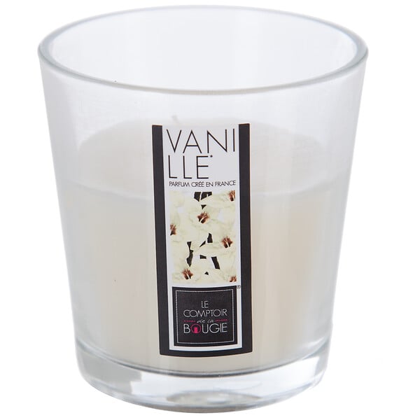 ATMOSPHERA - Bougie parfumée Nina Vanille - Blanc - 90g - large