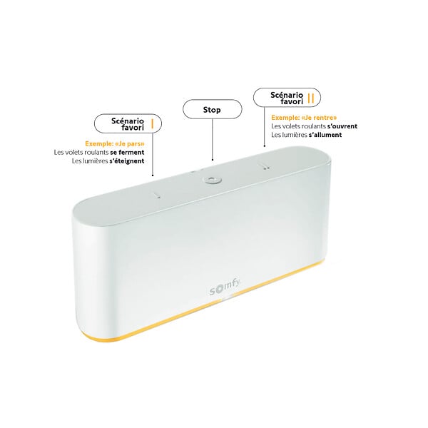 SOMFY - Somfy 1870595 - Commande intelligente TaHoma switch - large