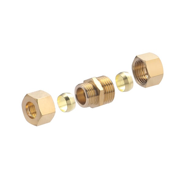 NOYON & THIEBAULT - Raccord bicone (a Visser) pour Tube Cuivre Jonction Réduite Ø14 - Ø12 NOYON & THIEBAULT - large
