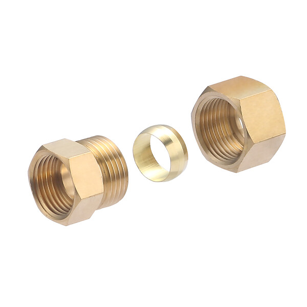 NOYON & THIEBAULT - Raccord bicone (a Visser) pour Tube Cuivre Ø16 - Femelle 15x21 (1/2) NOYON & THIEBAULT - large