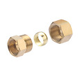 NOYON & THIEBAULT - Raccord bicone (a Visser) pour Tube Cuivre Ø16 - Femelle 15x21 (1/2) NOYON & THIEBAULT - vignette