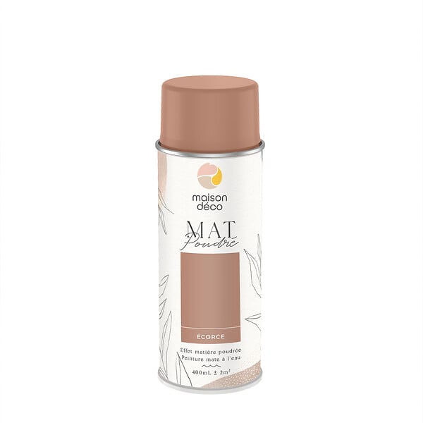 MAISON DECO - Aérosol MAT POUDRE ECORCE 400ML - large