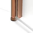 OTITEC - Cabine de douche pivotante  80x80 cm cuivre brossé MONAKO COPPER BRUSHED - vignette