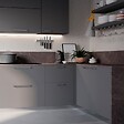 EMUCA - Tiroir extérieur Vertex 40kg hauteur 178mm, profondeur 400mm, Acier, Gris peint - vignette