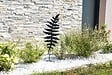 CENTRALE BRICO - Déco en métal à planter Fougère - 25x70 cm - anthracite - vignette
