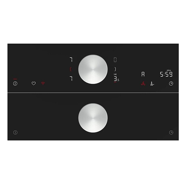 NEFF - table de cuisson induction aspirante 80cm 4 feux 7400w noir - V68TTX4L0 - large