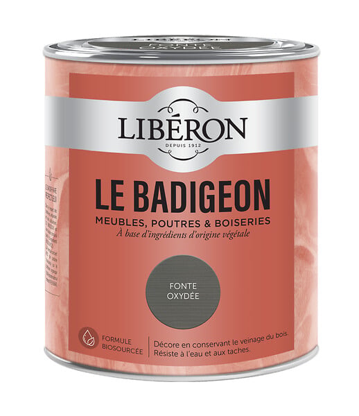 LIBERON - Badigeon bois - Fonte oxydée - 0,75L - large
