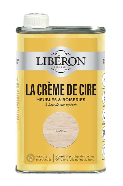 LIBERON - La Crème de cire liquide blanc 0,5 L - large