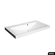 OTITEC - Vasque à encastrer avec siphon OFFERT | NOVA | Blanc | 80 × 6 × 46 - vignette