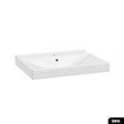 OTITEC - Vasque à encastrer avec siphon OFFERT | GEM | Blanc | 61 × 7 × 46 - vignette