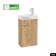 OTITEC - Vasque à encastrer avec siphon OFFERT | ZOE | Blanc | 40 × 9 × 29 - vignette
