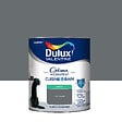 DULUX VALENTINE - Peinture Crème de Couleur Cuisine et Bain Satin Anthracite 0,75 L - vignette