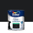 DULUX VALENTINE - Peinture Crème de Couleur Cuisine et Bain Satin Noir 0,75 L - vignette