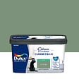 DULUX VALENTINE - Peinture murale satinée Crème de Couleur Vert Ginkgo 2L - vignette