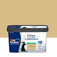 DULUX VALENTINE - Peinture Crème de Couleur Cuisine et Bain Satin Jaune Safrane 2 L - vignette