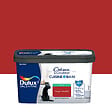 DULUX VALENTINE - Peinture Cuisine et Bain Satin - Rouge Industriel - 2 L - vignette