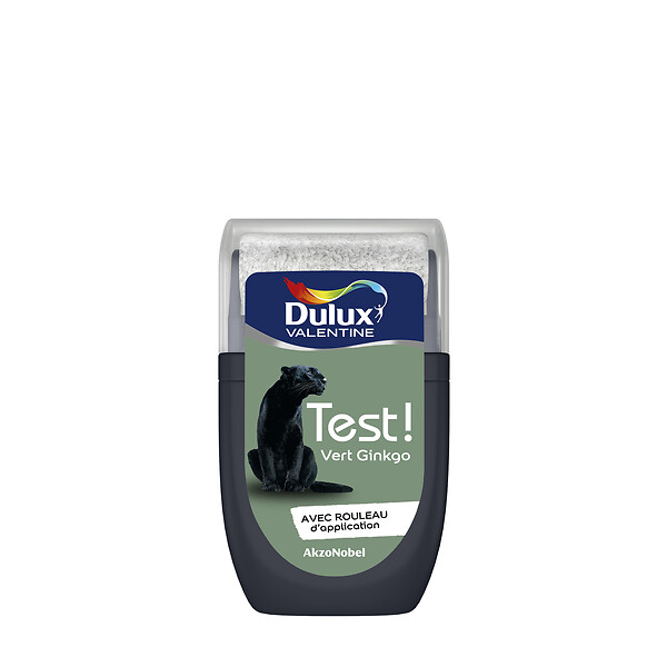 DULUX VALENTINE - Testeur peinture Crème de Couleur - Vert Ginkgo - 0,03 L - large