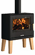 JUSTUS - Poêle à bois modulaire acier DIAS Noir 6,5kW - vignette