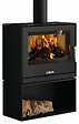JUSTUS - Poêle à bois modulaire acier DIAS Noir 6,5kW - vignette