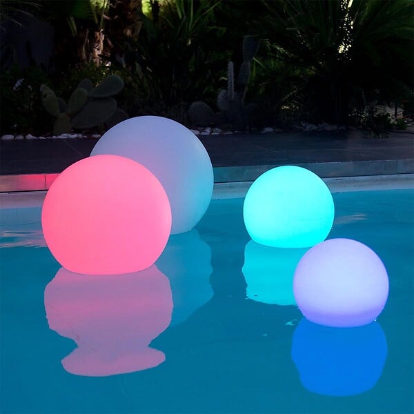 LUMISKY - Boule lumineuse sans fil flottante BOBBY D40cm - large