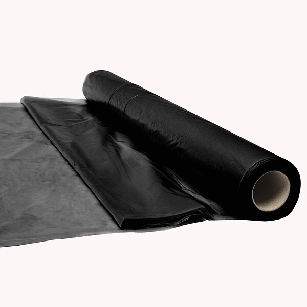 WERKAPRO - Bâche noire 300µ multiusage  2 x 10m - large