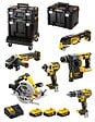 DEWALT - DeWALT Kit DCK685P3T (DCD796 DCF887 DCH273 DCG405DCS570 DCS355 3x5,0Ah DCB115TSTAK II 2xTSTAK VI base TSTAK) - vignette