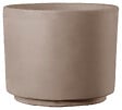 DEROMA - Pot de fleurs en terre cuite Cilindro Modul'O Grafite - Diam.25xH.21cm - vignette