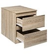 5 FIVE SIMPLY SMART - Meuble d'appoint  2 Tiroirs coloris Bois naturel H 50 cm - vignette